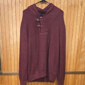 Men's Duluth Trading Co. Brigadier Shawl Collar Sweater Size Large